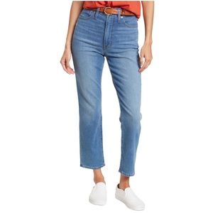 Madewell Perfect Vintage Cropped Jeans in Cartigan Wash (29)